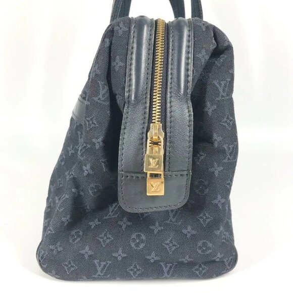 LOUIS VUITTON M42321 Louise Travel Bag Duffle Bag Monogram Mini Canvas TST blue - Picture 9 of 16